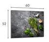 Skleněná ochranná deska na sporák 60x52 Koření Náhled obrázku produktu 2