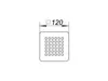 Dallmer 502186 Rost Quadra 120r10, 120 x 120 Produktbild-Vorschau 2