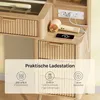 WOLTU Schminktisch mit Beleuchtung, transparenter Produktbild-Vorschau 7