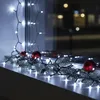 LED Außen Lichterkette kalt weiß - 3,5 m / 48 LED - Garten  Produktbild-Vorschau 6