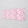 Glasbilder 125x50 Wandkunst rosa Vögel Produktbild-Vorschau 2