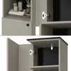 Mobiletto da bagno Vicco Joli Grigio 37 x 192 cm con 2 Anteprima dell’immagine prodotto 6