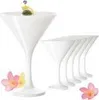 PLATINUX Weiße Martini Gläser 150ml Set 6-Teilig aus Glas Produktbild-Vorschau 1