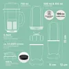 GOURMETmaxx Mr. Magic Power 400 Pro avec kit d'accessoires Voir les images du produit 7
