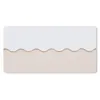 MuchoWow® Mauspad Mousepad Sommer - Weiß - Wellen 60x30 cm Produktbild-Vorschau 1