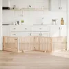 vidaXL Ohrada pro psy s dvířky Skládací 4 panely 320 cm Náhled obrázku produktu 2