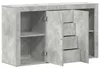 vidaXL Komoda Betonová šedá 120 x 36 x 69 cm Dřevěný Náhled obrázku produktu 4