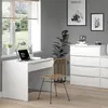 Písací stôl Vicco Ruben biely 100 x 65 cm, Model 34594 Náhľad obrázku produktu 4