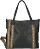 XL großer Damen Shopper Umhängetasche Tasche Leder Optik Produktbild-Vorschau 2