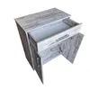 Kommode mit Schublade und 2 Türen 83x34,8x67cm Produktbild-Vorschau 4