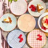 Nicola Spring handbedruckte Beilagenteller – 18 cm – 6 Produktbild-Vorschau 4
