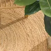 TT Home Wohnzimmer Teppich Jute Rund Modern Boho Produktbild-Vorschau 3