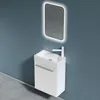 doporro Mobile Bagno Sospeso 46cm Bianco Opaco, Mobile Anteprima dell’immagine prodotto 2