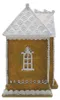Clayre & Eef Lebkuchenhuis met LED-verlichting, 12x9x15 cm, Productafbeelding-voorbeeld 4