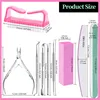 Nagelfeilen Set 12-teilig,Maniküre,Pediküre Set für Produktbild-Vorschau 7