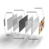 DEQORI Hybrid Leinwand Bild 60x30 cm 'Abstrakte Visage' Produktbild-Vorschau 7