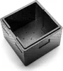 EPP-Thermobox PIZZA schwarz 5 l 41 x 41 x 36 cm mit Deckel Produktbild-Vorschau 3