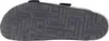 The sole of a black sandal is shown. Produktbild-Vorschau