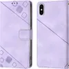 Hülle für iPhone XS Max Prägung Flip Leder Brieftasche Produktbild-Vorschau 1