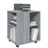 vidaXL Rollschrank Grau Sonoma 60x53x72 cm Holzwerkstoff Produktbild-Vorschau 4
