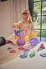 Magnetische Bausteine Pastel 45 Teile, Cleverclixx Produktbild-Vorschau 13