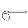 A linear LED light fixture with a cable attached, isolated on a white background. Podgląd zdjęcia produktu