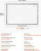 SucceBuy záhradné dvere 183x122cm drôtené pletivo plotové Náhľad obrázku produktu 7