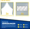 tillvex® 4X Parete laterale grigia per gazebo 3x3m e 3x6m | Anteprima dell’immagine prodotto 2