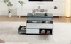 Sweiko 100x98x65cm Couchtisch Höhenverstellbarer Produktbild-Vorschau 16