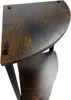 BEGRYF Rohový regál Kov Černý Dřevěný vzhled 125x48x34 cm, Náhled obrázku produktu 11