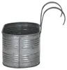 Balkonkasten mit Henkel silber verzinkt - 40 x 32 x 27 cm - Produktbild-Vorschau 7