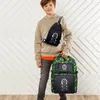 Mofut Schulrucksäcke, 2 Stück Rucksack Anime Leuchtender Produktbild-Vorschau 2