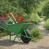 Relaxdays Schubkarrenrad 16x4.00-8, Vollgummirad bis 200 Produktbild-Vorschau 2