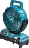 Makita CF001GZ, Domáci lopatkový ventilátor, Čierna, Modrá, Náhľad obrázku produktu 8