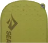A top-down view of a green self-inflating sleeping mat. Produktbild-Vorschau