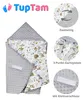 TupTam 2er SET Baby Decken Einschlagdecke 85x85 cm für Produktbild-Vorschau 4