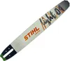 A STIHL chainsaw guide bar is shown against a white background. Produktbild-Vorschau