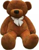 A large brown teddy bear sitting upright. Podgląd zdjęcia produktu
