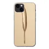 MuchoWow® Handyhülle Schutzhülle Hülle für iPhone 13 Gold Produktbild-Vorschau 1