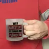 Wer hamstert ist zu faul zum plündern Glas Tasse Produktbild-Vorschau 6