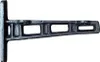 Supporto per scaffale in stile industriale in ghisa nera Anteprima dell’immagine prodotto 1