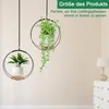2Stk Hängendes Blumentopf Regal mit Innen-Hängenden Produktbild-Vorschau 4