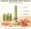 Modular Clay Bloom Maker Blumenstrauß Presform Set Grün 9 Produktbild-Vorschau 2