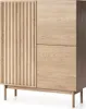 Wohnzimmerschrank Saori K3D Kommode 106X130X37 Cm 3 Türiger Produktbild-Vorschau 1
