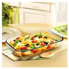 Pyrex Auflaufform-Set 3-tlg. Rechteckig Glas 912S734/6143 Produktbild-Vorschau 2