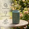 HOFER Solarlampe für außen hängend, aus Metall - salbei - Produktbild-Vorschau 2