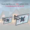 TV Wandhalterung Wandhalter LCD LED Fernseher 32-55 Zoll Produktbild-Vorschau 4