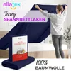 EllaTex Jersey Topper Spannbettlaken 200x200–200x220 Produktbild-Vorschau 2