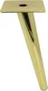 Gambe per mobili dorate lucide, 20 cm, perno angolare, Anteprima dell’immagine prodotto 2