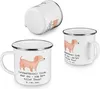 Mr. & Mrs. Panda Teetasse Kurzhaardackel Herz - Weiß - Produktbild-Vorschau 4